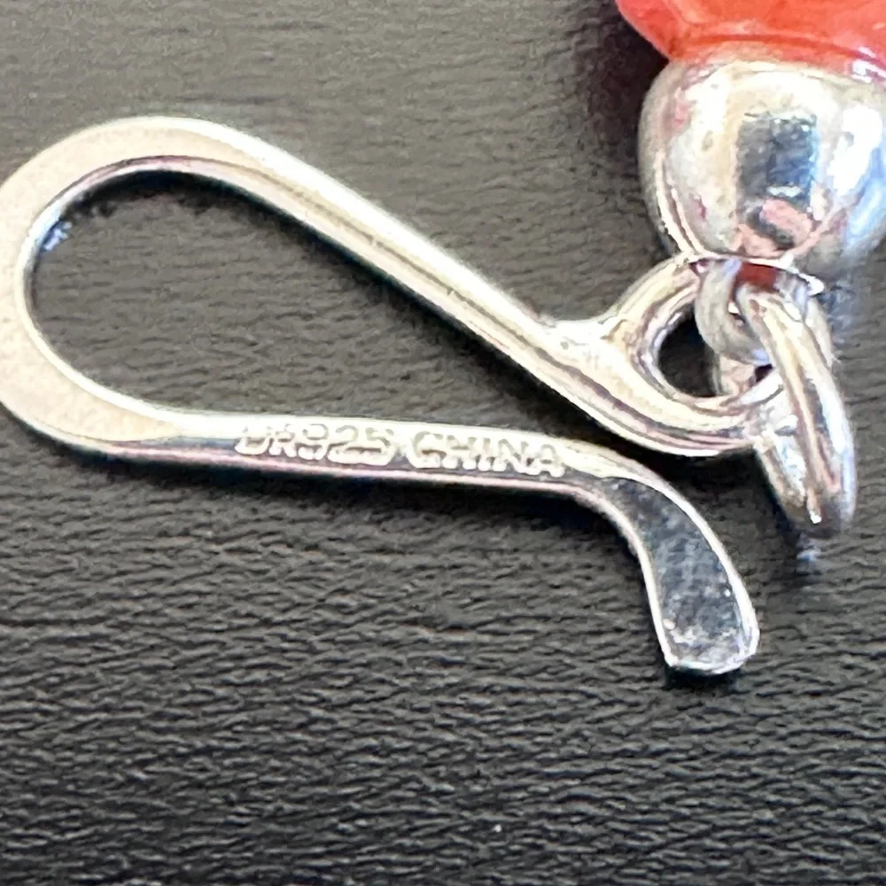 Hessonite faucet bead necklace by Mine Finds Jay King - Picture 8 of 11